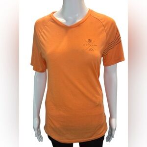 LEATT Capetown women’s Orange Mountain Biking Tee T Shirt - Size Large fitted